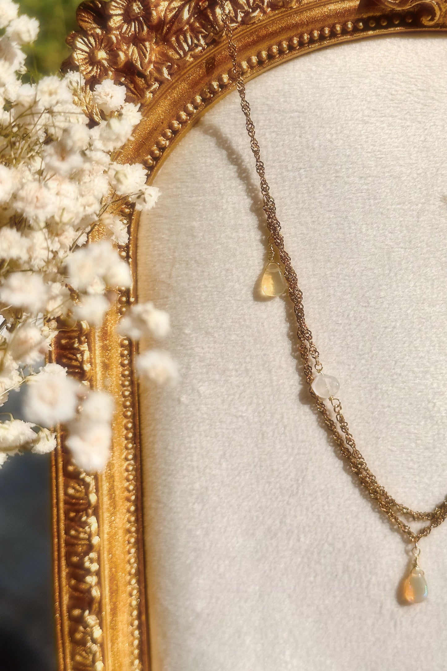 Opal x Moonstone Necklace