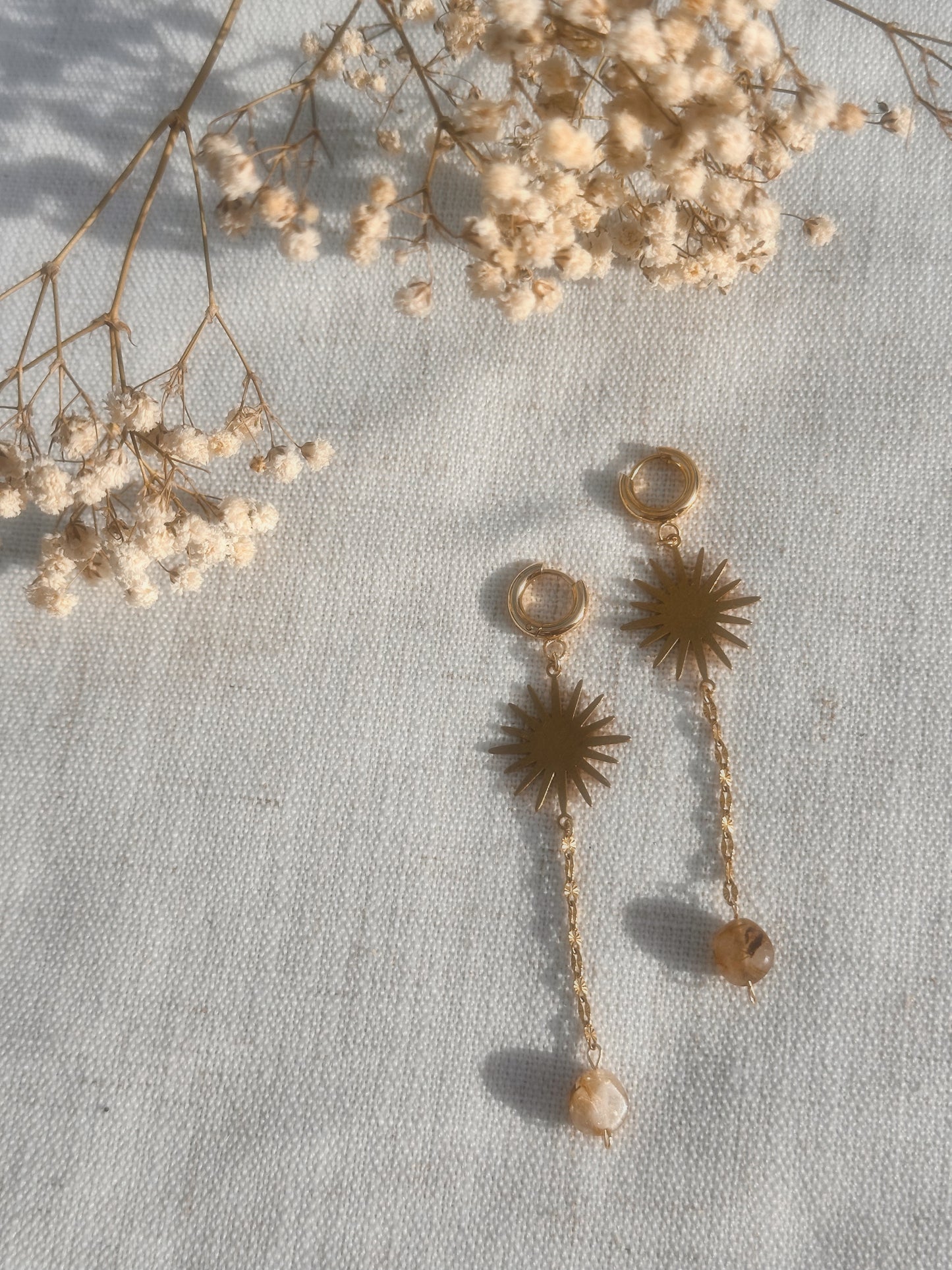 Rutilated Quartz Sun Goddess