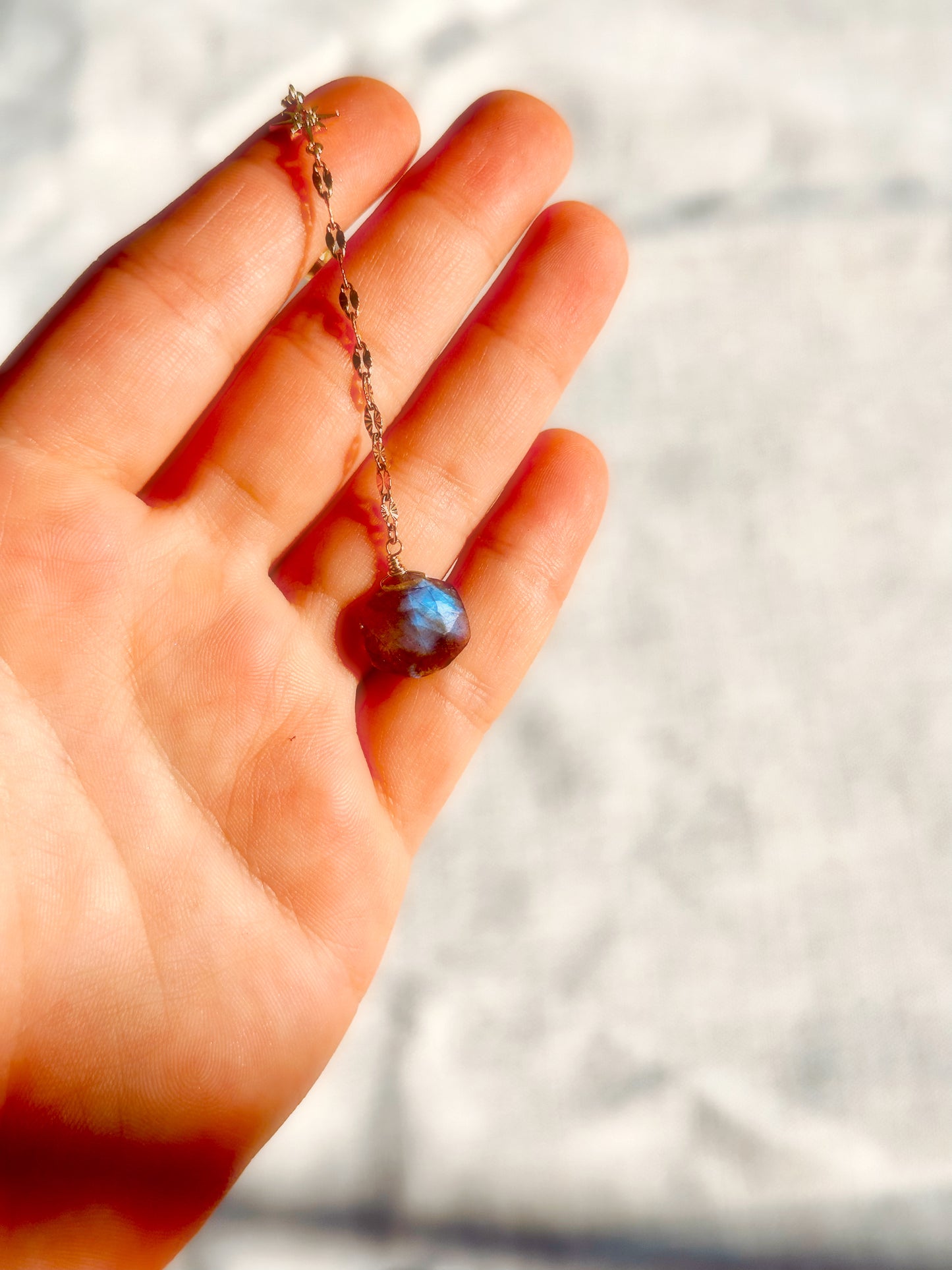 Labradorite Sunbursts