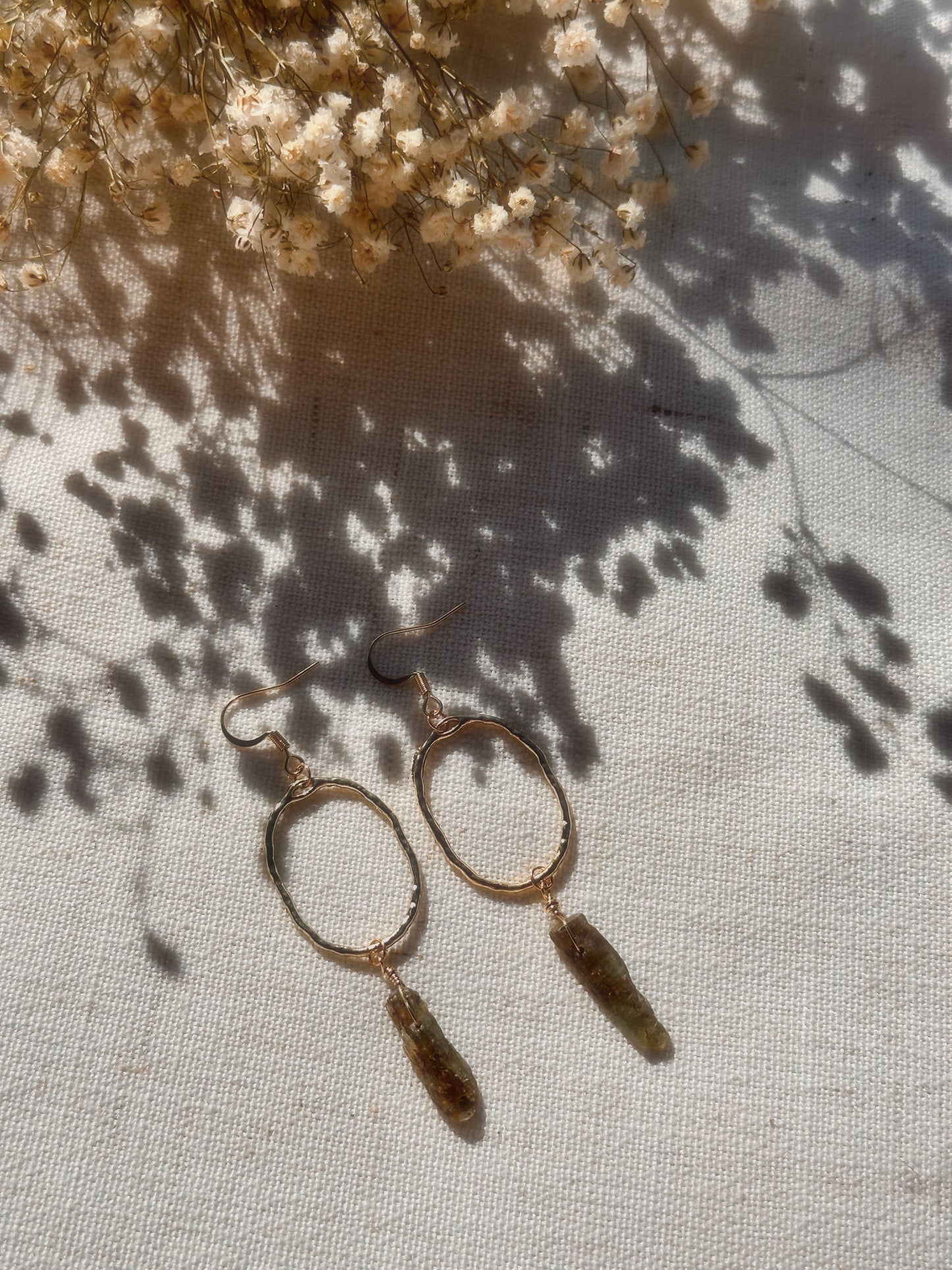 Green Kyanite Hoopies