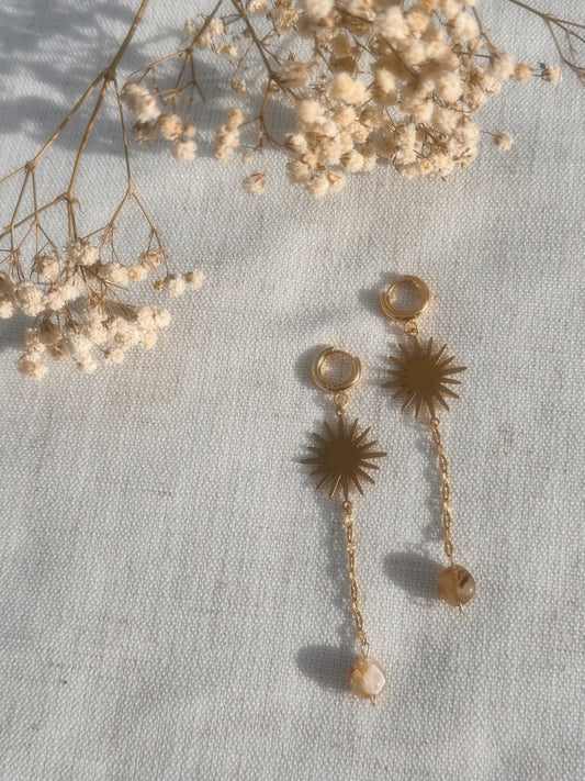Rutilated Quartz Sun Goddess