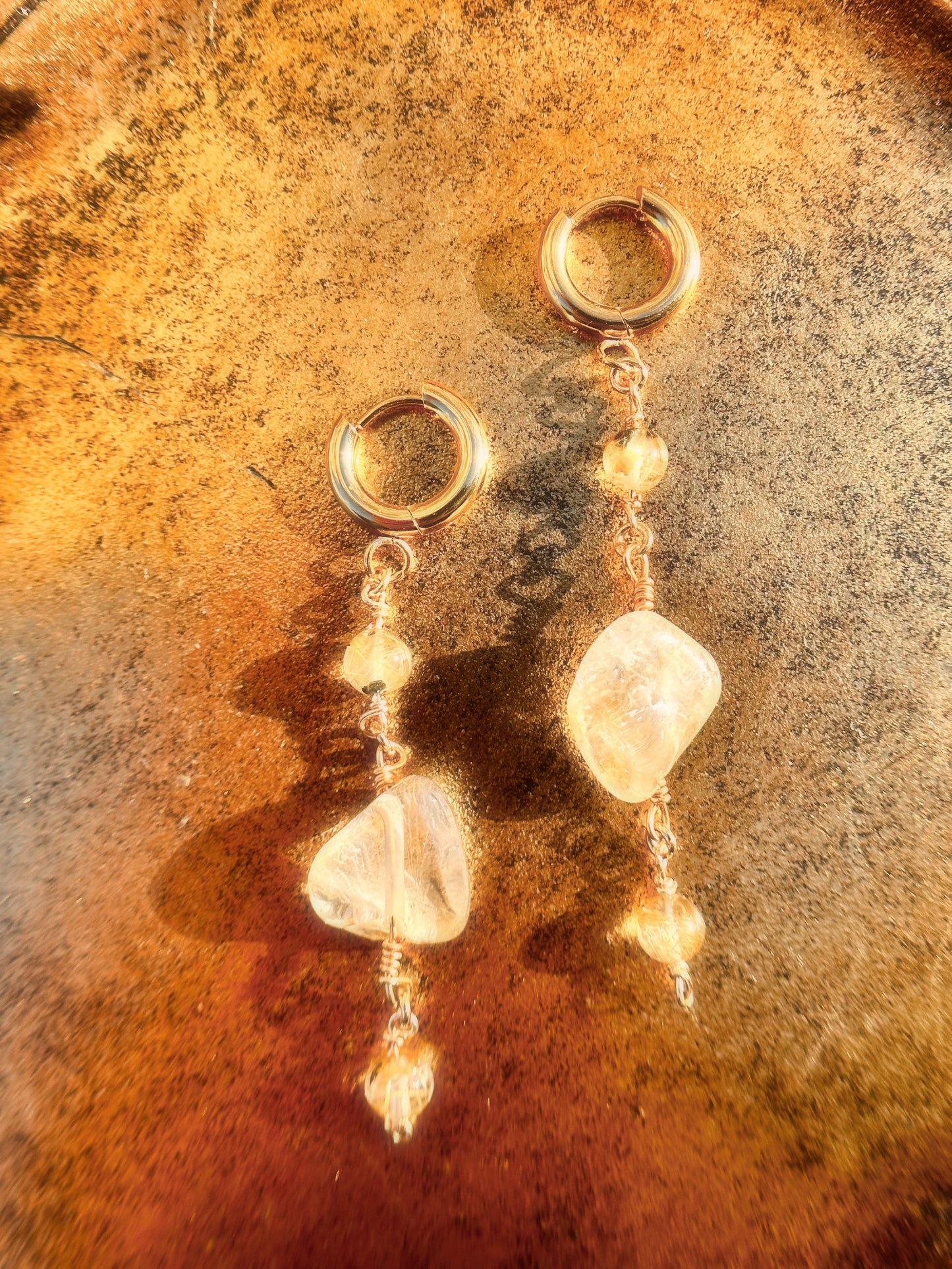 Citrine & Rutilated Quartz
