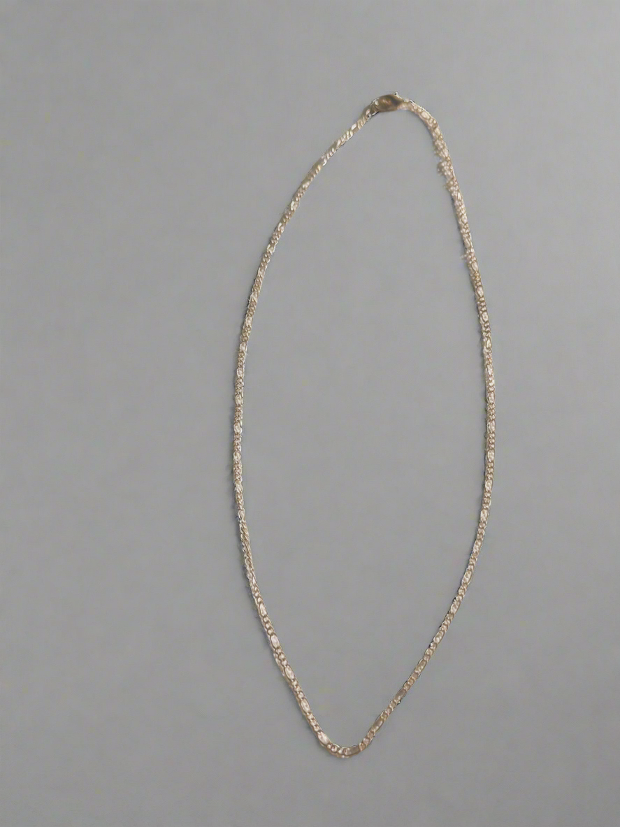 Silver Figaro Chain