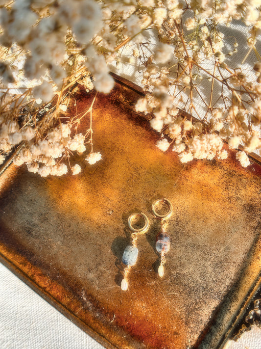 Blue Kyanite Earrings