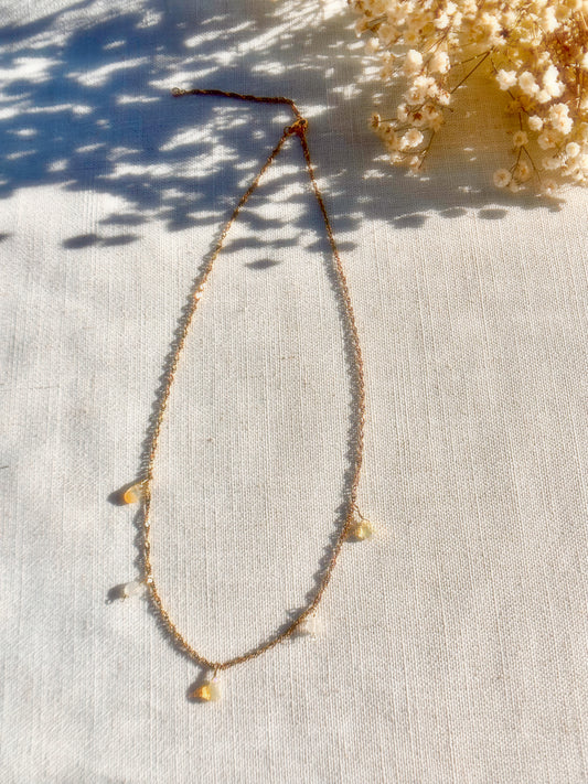 Opal x Moonstone Necklace