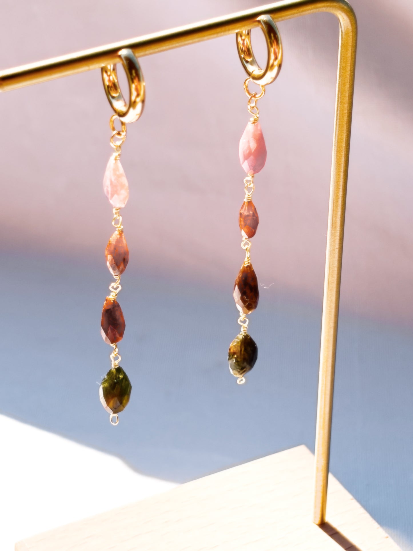 Ethereal Tourmaline Earrings